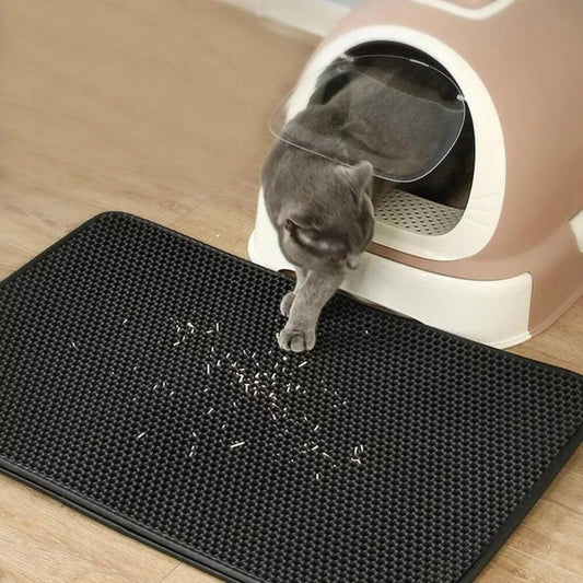 Tapete Higiênico Coletor de Areia para Gatos